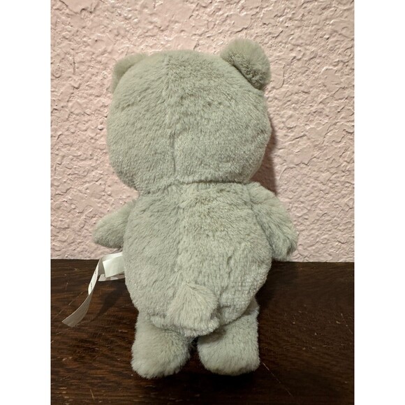 Spark Create Imagine Gray Teddy Bear Plush Stuffed Blue Nose 8" WalMart - Picture 2 of 4